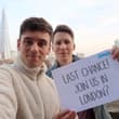 Final chance to double date with us in London! We’ve got your flights and hotel…
