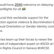 We should have ZERO tolerance on delaying equal #HumanRights for ALL!! 🏳️‍🌈 spr…