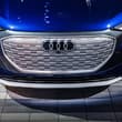 The all-electric #Audi Q4 e-tron is in the spotlight at @greentech_fest New Yor…