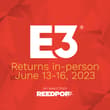 The Hype starts now. 👀 #E32023 will take place in person from June 13-16 in the…