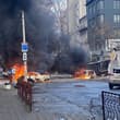 Russian terrorists shelled the center of the city of Kherson. Several dead. Doz…