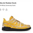 Which one do you prefer? A. Air Force 1 B. Rubber Dunk #nike #offwhite #sneaker