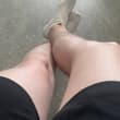 Get down and sniff these socks footboy!