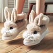 You’re sooo cute!! #AIイラスト #AIart #rabbit #fox #slipper #boot #shoes #キツネ #スリッパ