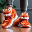 Cool Fox sneakers!! #AIart #AIイラスト #fox #sneaker #キツネ #スニーカー キツネスニーカーはすごくかわいいです…