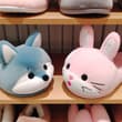 在聊天的狐狸拖鞋們^_^ #AIart #AIイラスト #fox #rabbit #slipper