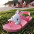 Rabbit sandals can be sooo cute like these!! #AIart #AIイラスト #rabbit #sandals 第三…