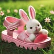 Rabbit sandals can be sooo cute like these!! #AIart #AIイラスト #rabbit #sandals 第三…