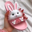 Look! I got these cuties!! Such as pink rabbit sandals and slippers. I love the…