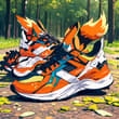Two handsome fox sneakers!! #AIart #AIイラスト #shoes #sneaker #fox #キツネ #スニーカー
