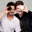 Synced viewpoints, witnessing magic together @iamsrk ☕️ @DabbooRatnani ❤️ #btsw…