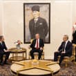 Türkiye President @RTErdogan and I discussed regional security and the politica…