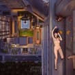 【Remaster】【红尘：公主夜未眠】 她在工作间隙稍作歇息，只有身临生命的边缘她才感受得到生命的存在。 危险请勿模仿。 #3DCG #DAZ #rende…