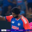 THE CELEBRATION FROM #BUMRAH AFTER CLEANING UP #HarisRauf #INDvPAK