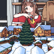 크리스마스 마을 꾸미기🎄 #pixelart #ドット絵 #픽셀아트