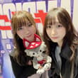 現地でろみさんとまどかちゃん！ 大会の現場で知ってる人に会えるの嬉しい楽しい🐬✨