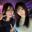 現地でろみさんとまどかちゃん！ 大会の現場で知ってる人に会えるの嬉しい楽しい🐬✨