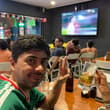 Supporting Mexico from El Salvador.