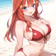 制服と水着な五月😊⭐️⭐️ 中野五月 / Nakano Itsuki #五等分の花嫁 #TheQuintessentialQuintuplets SFW an…