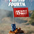 don't let anything get between you and the finger lickin' good $15 12pc. Chicke…