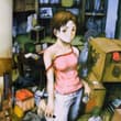 Serial Experiments Lain artwork by Yoshitoshi Abe