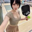 星期一的豐滿🍈🍈 要和我組隊打Pickleball嗎？🎾🎾 #匹克球 #Pickleball #打球 #星期一的豐滿 #月曜日のたわわ