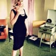 Marilyn Monroe in her hotel room during the making of "The Misfits," in 1960.