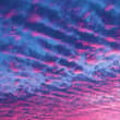 when blue meets pink, the sky becomes art