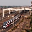 China's railways handled a record 2.348 billion passenger trips in the first ha…