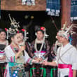 A musical event featuring the performing arts of the Dong ethnic group and loca…