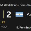 JUST IN - Argentina eliminates England 2-1, to reach the World Cup Final.