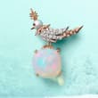 Reflective of the changing seasons, four extraordinary Bird on a Rock brooches…