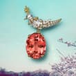Reflective of the changing seasons, four extraordinary Bird on a Rock brooches…