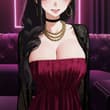 夜のお店で働いてる黒髪海夢ちゃん