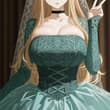 コルセットの締め付けがきついドレスを着た海夢ちゃん