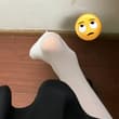 点赞多我就多发雪糕，点赞少就少发点😛😛😛 #白丝 #脚底 #足控福利 #女大