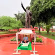 जहाँ संविधान की शपथ ली, आज वहीं संविधान का सम्मान बचाने बैठा हूँ। मासूमों पर हु…