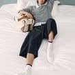Effortless by design. The Sunny trainer in white leather and the Bar Holdall ba…