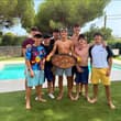 Cubarsi enjoying his vacation by staying in Barcelona and having Paella with hi…