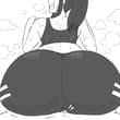 Sketch Commission For Anonymous ✨ Giantess Nagatoro Fart #giantess #Sizefetish…