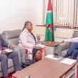 This morning, I had the pleasure of receiving a delegation from the Tony Blair…