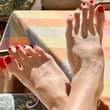 Trying to decide what color polish to get now.. shoot your shot at convincing m…