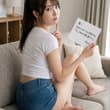 中の人からまた指令が来ましたっ！ 「凛へ 2000フォロワーさん目指すなら 「キレ」のある水着」を着なさい」？ キレ、、？ あっ！これかっ！ #実写系AI #…