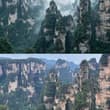 踏天梯过天门，邂逅阿凡达笔下悬浮峰林 Climb stairs past Tianmen, meet the floating peaks from Avat…