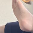 爪先から伝線しちゃった。忙しくてDMお返し出来てなくすみません💦