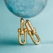 HardWear by Tiffany’s handcrafted 18k gold links are a bold reminder that there…