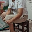 #舅妈 #绿母 #绿母 舅妈赵宝珍的短丝袜臭脚，在工厂上了一天班回到家脱下鞋子满屋酸臭味。