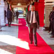 Strolling into the ODM/UDA coalition talks.