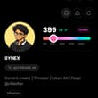1 point left to hit 400 Sorsa score 👀 Almost there Checkout your score on @Sors…
