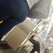 瑜伽裤少妇，人挤的时候贴了一下#北京 #地铁 #痴汉 #顶臀